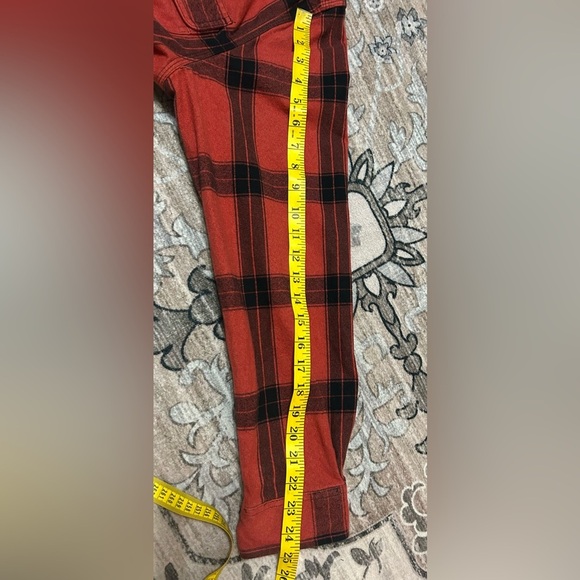 Carhartt Mens Shacket Sz M Heavy Flannel Button Front Shirt Outdoor Work Plaid - Picture 7 of 7